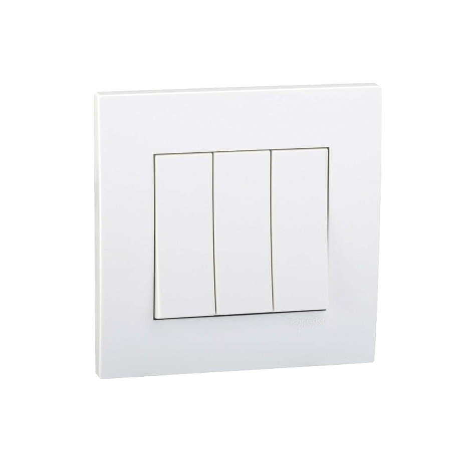 (Freeship) Bộ Công Tắc 1 chiều 16AX dòng Vivace KB31_1_WE_G19 KB31_1_AS_G19 KB33_1_WE_G19 KB33_1_AS_