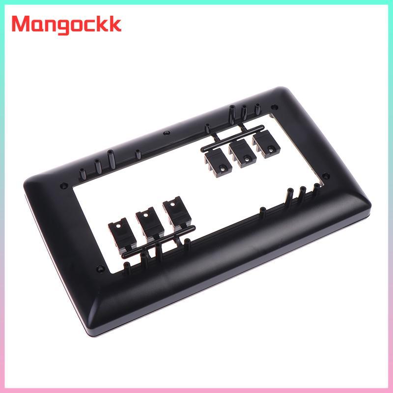 [Mangok] Khung công tắc 9 inch đến 10 inch 7 inch đến 10,1 inch Khung vô tuyến ô tô 2 Din Thích hợp 