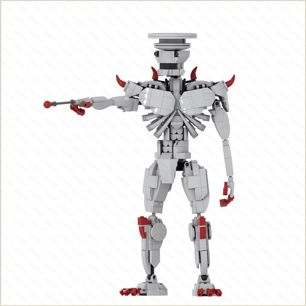 XS1 Kaiju No 8 Khối Xây Dựng KAIJU SỐ EIGHT Chiến Tranh Quái Vật Trắng Mô Hình Búp Bê Đồ Chơi Cho Tr