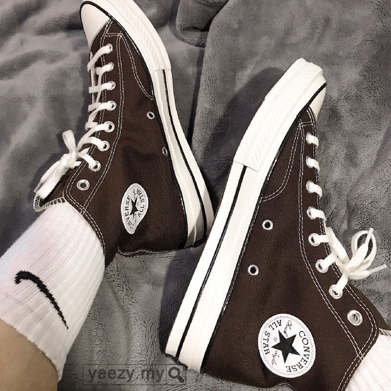 1970s Chuck 70s All Star High Couple Style Unisex Giày vải thông thường SHEL