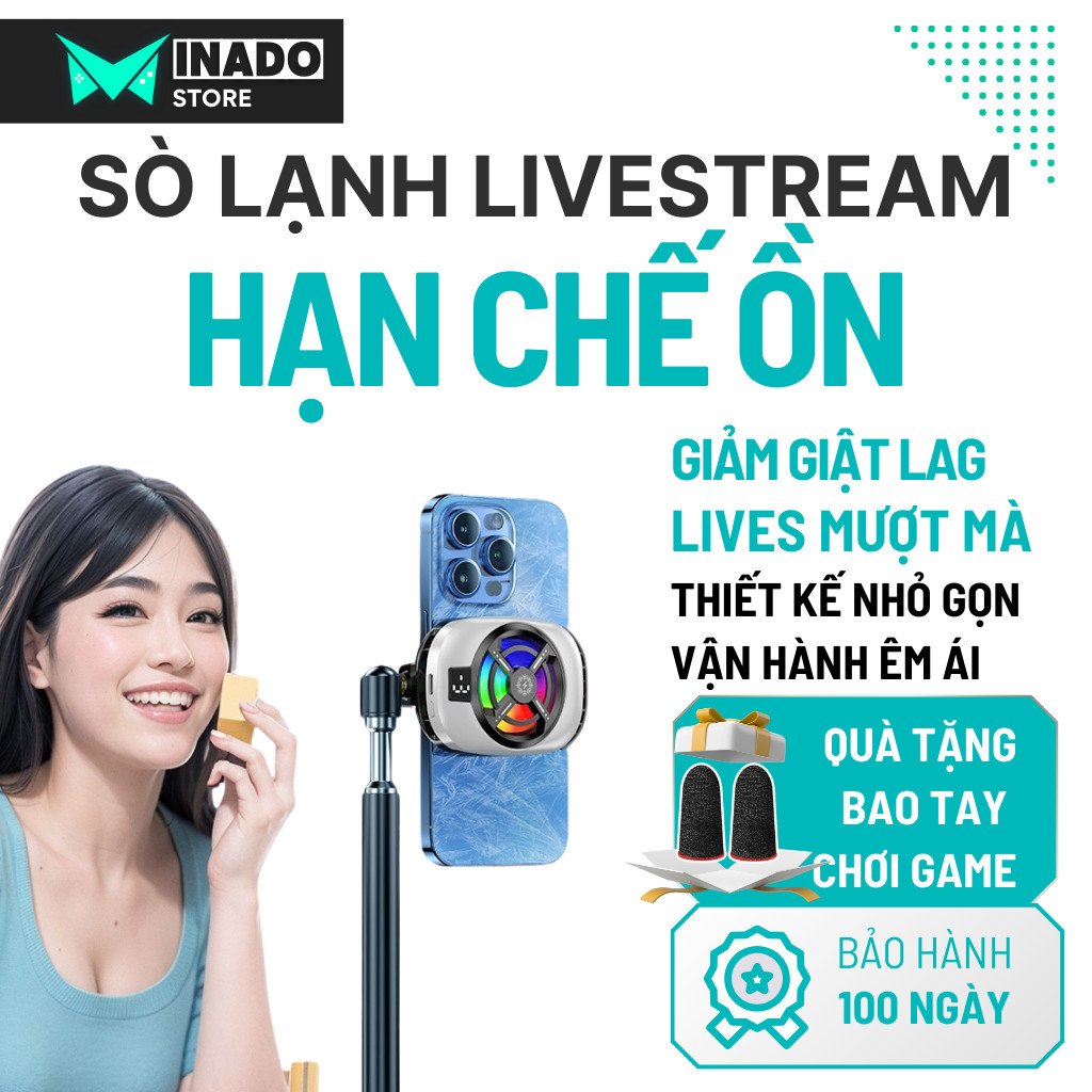 Sò Lạnh Tản Nhiệt, Quạt Tản Nhiệt Điện Thoại X12/X76 Pro/AL11/J20/X151/DL05/DL06 hiệu năng cao