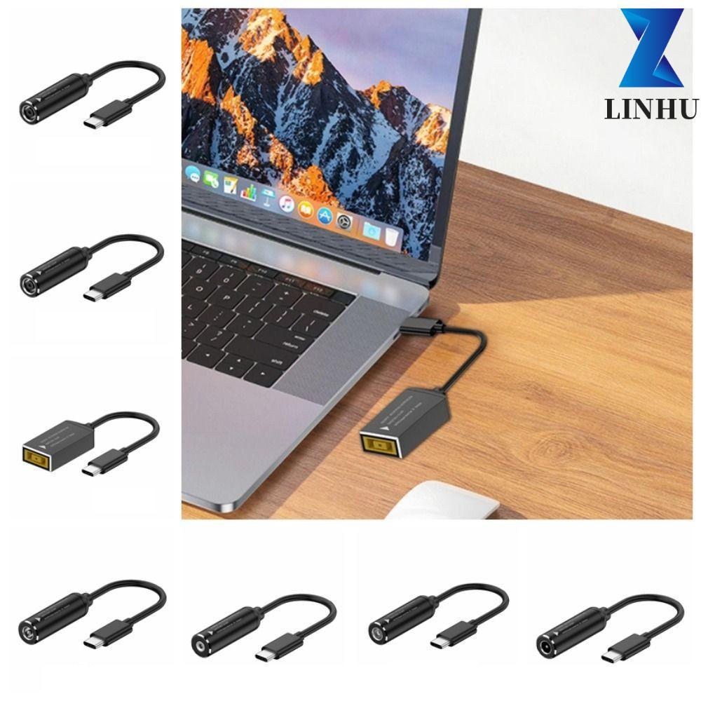 LINHU Cáp sạc LINHU Type-C sang DC Jack, Cáp sạc DC sang Type-C đầu ra PD 65W PD, Tệp chuyển phích c