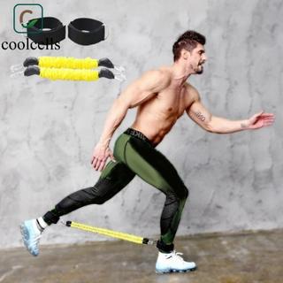 Dây kháng lực COOLCELLS, Dây tập luyện Taekwondo đàn hồi cao su, Dây kéo mắt cá chân dày đa năng 20LB-80LB Huấn luyện thể dục