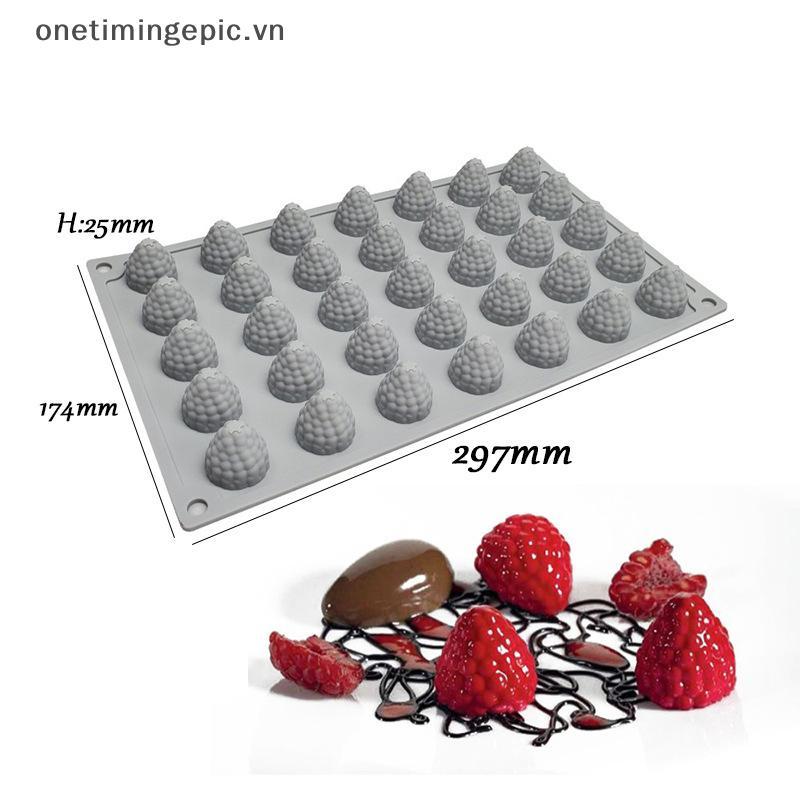 VFZ 1 35 Khoang Khuôn Silicon Nam Việt Nam DIY Bánh Quả mâm xôi Dâu Món Tráng Miệng Trang Trí Khuôn 