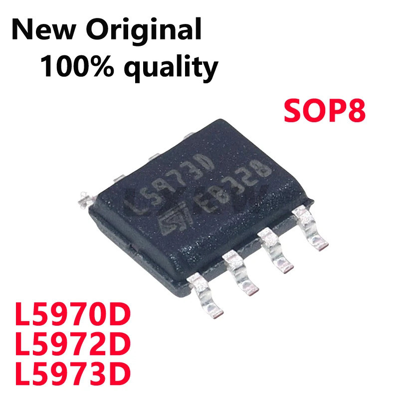5 CÁI L5970D L5970D013TR L5972D L5972DD013TR L5973D L5973D013TR SOP8 chip ổn định điện áp bước xuống