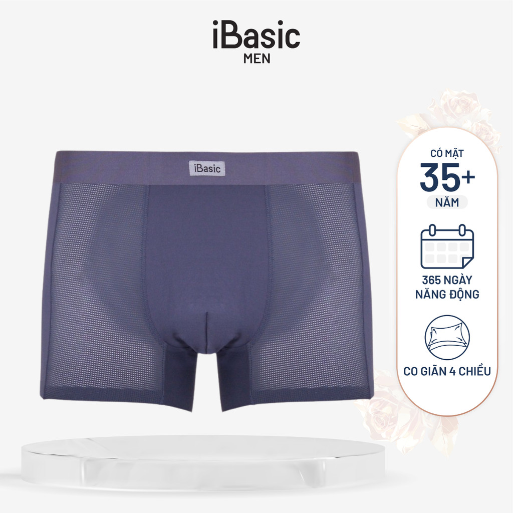 Quần lót nam iBasic boxer thoáng khí iBasic PANM116