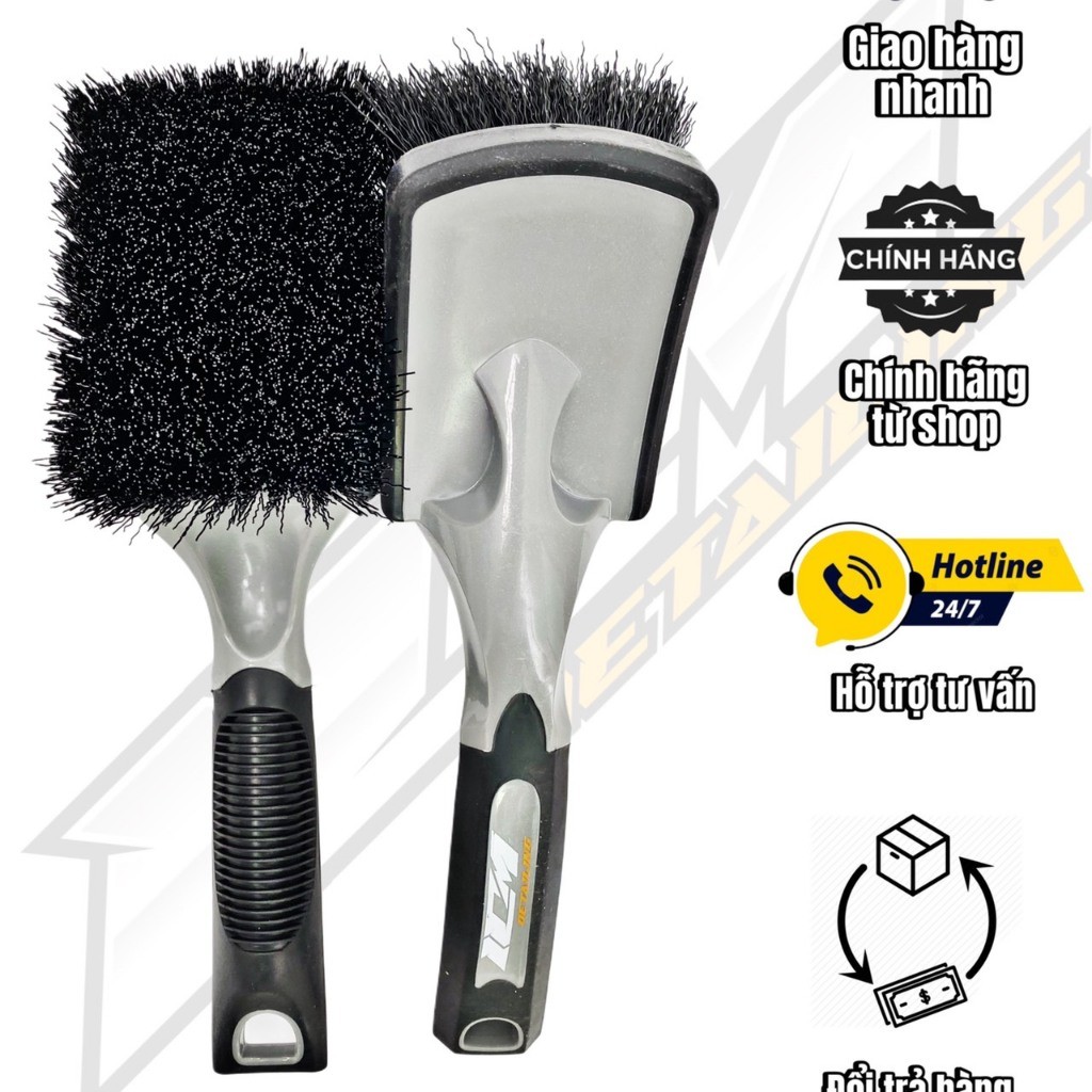 BÀN CHẢI CHÀ BÁNH ICM Detailing CHÍNH HÃNG DÀNH CHO XE MÁY VÀ Ô TÔ CHUYÊN NGHIỆP  - MVN AUTO