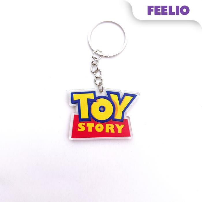 FEELIO - Gantungan Kunci Keychain Acrylic 3mm Disney Toy Story GK5 - Toy Story