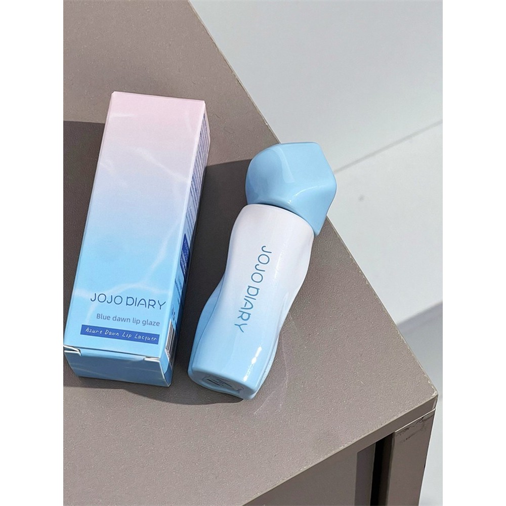 JOJO DIARY / Long DIARY Phong Cách Hàn Quốc Ice Mirror Water Gloss Lip Glaze Lip Frozen Toot Lip Whi