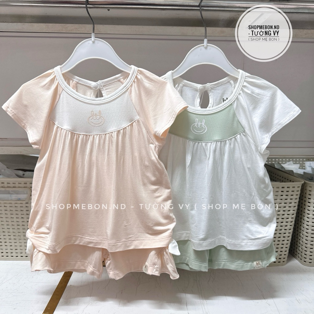 [ Lil - Little Love ] Bộ Lil cộc tay mềm mại cho bé trai bé gái