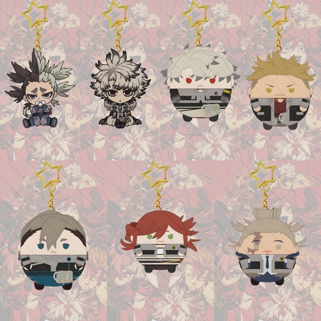 6CM hot Anime GACHIAKUTA Acrylic Keychain Model Cosplay Characters Ornament Accessories Goods Collec