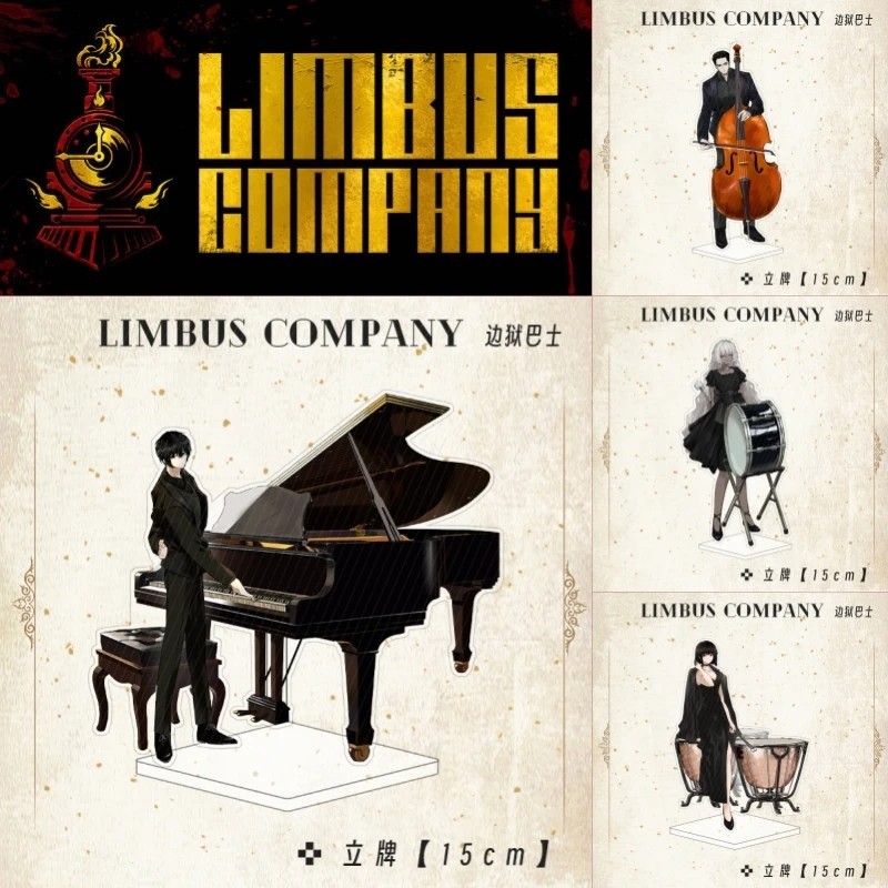 Standee Limbus Company mô hình mica nhân vật Don Quixote Heathcliff Outis Faust trang trí bàn học qu