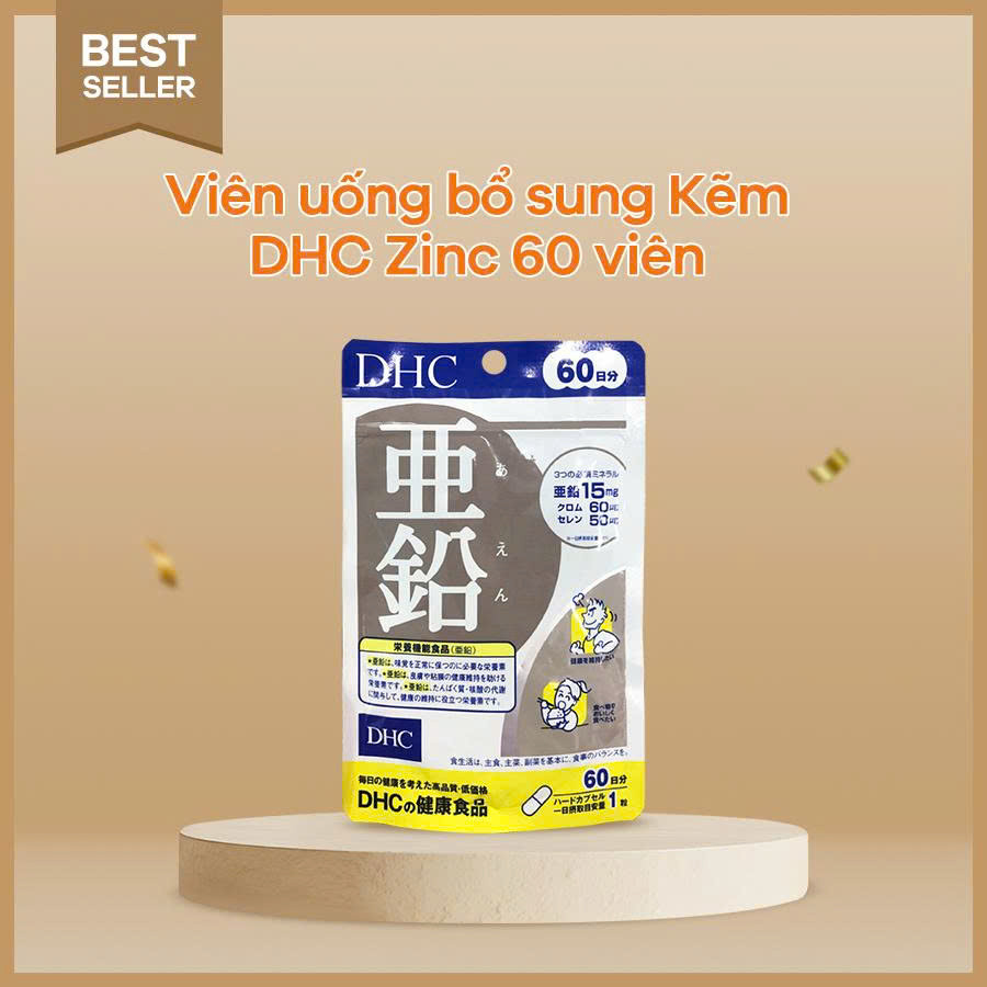DHC Kẽm Zinc (60 ngày) - TPBVSK DHC ZinC