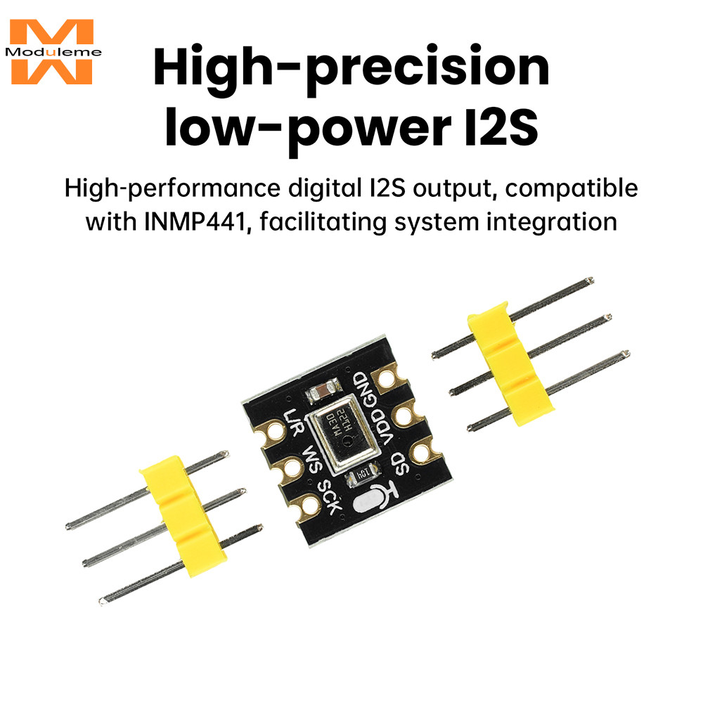 Mô-đun micrô đa hướng MS4030 MEMS Công suất thấp chính xác cao I2S hỗ trợ ESP32