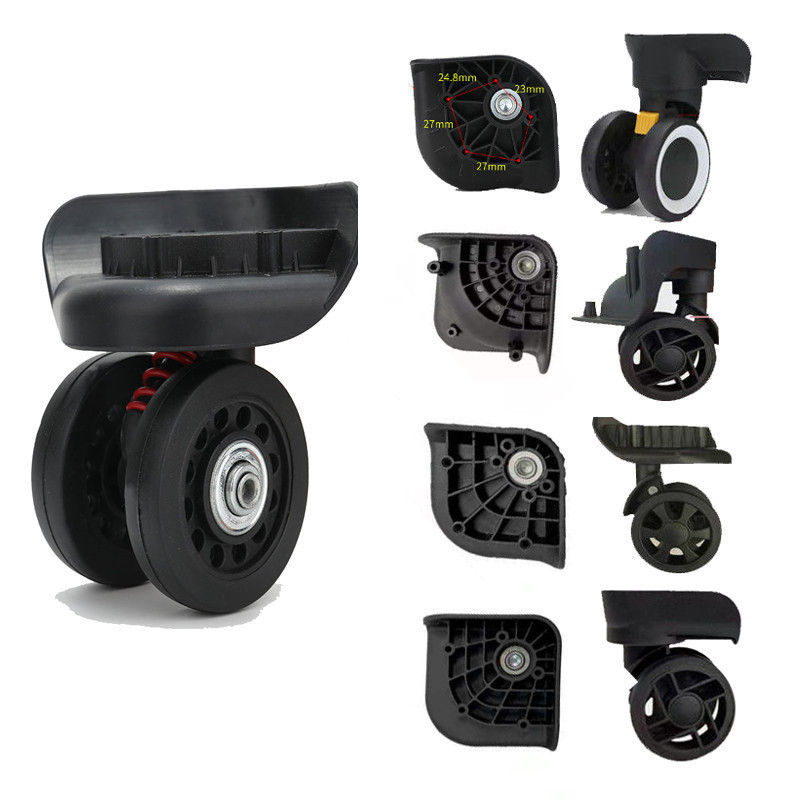 Spot Delivery in Seconds#Luggage Universal Wheel Removable Trolley Case Suitcase Caster Password Sui