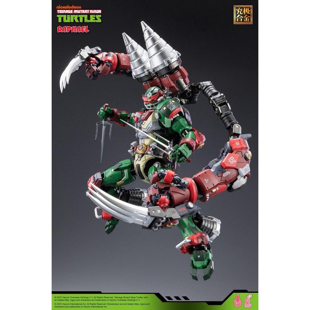 [WTB] Hàng có sẵn Heatboys Finger Anime Ninja Turtles Raphael Movable Mecha Doll Hình