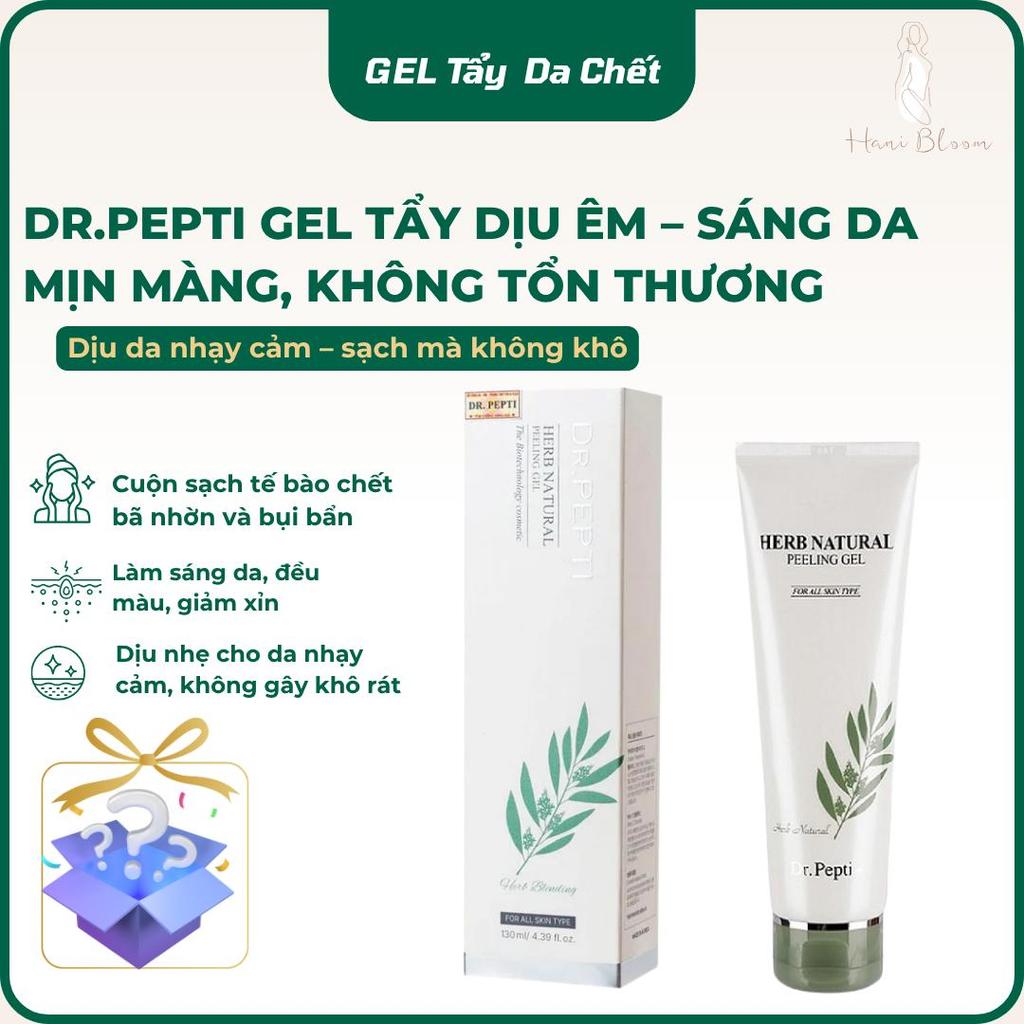 Tẩy Tế Bào Chết Dr Pepti Herb Natural Peeling Gel - 130ml