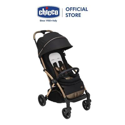 Xe đẩy gấp gọn tự động Chicco Goody Primo màu Đồng ánh kim/ Bạc ánh kim
