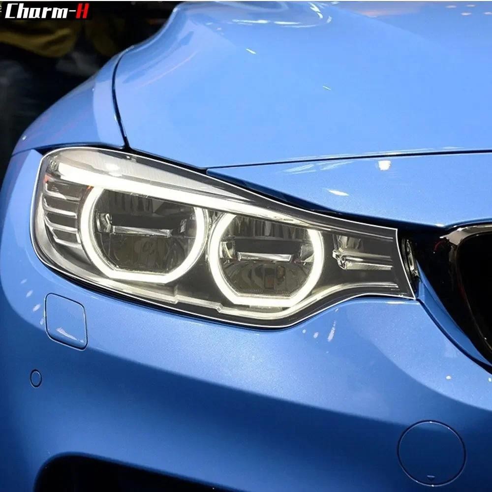 Đèn Pha Ô Tô Phim Bảo Vệ Đèn Trước TPU Decal Dán Cho Xe BMW M2 F87 M3 F80 M4 F82 F83 M5 F10 F90 M6 M
