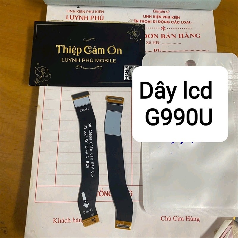 Dây nối main sạc lcd s21 fe/G990U/G990E