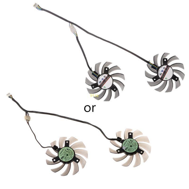 Quạt Làm Mát btsg 75MM Cho MSI GTX 1050 GTX 550 770 Ti Cho 7870 Card Video Coo