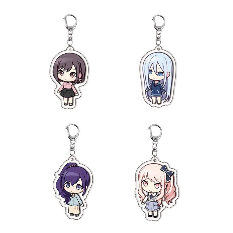 Project Sekai25 Shiho Hinomori Kanade Anime Acrylic Pendant  Keychain Keyring Collection Cosplay Gif