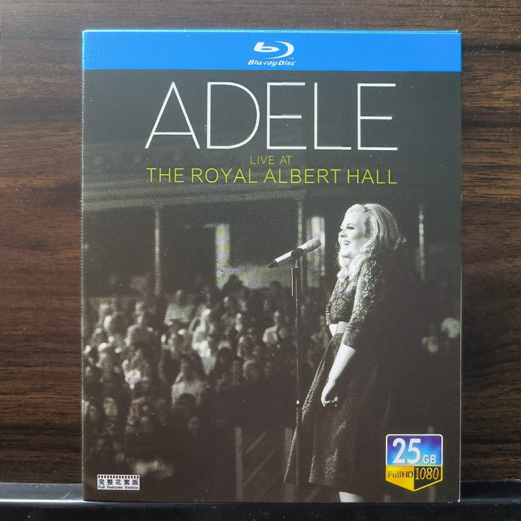 Buổi hòa nhạc đĩa Blu-ray Adele Live At The Royal Albert Hall.Srt Hộp hoàn toàn mới 25GB BD 463