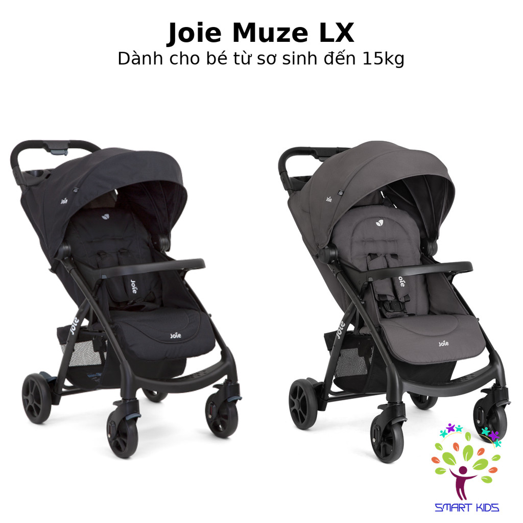 Xe đẩy Trẻ Em Joie Muze LX W/ FM Dành Cho Trẻ Từ Sơ Sinh đến 15kg