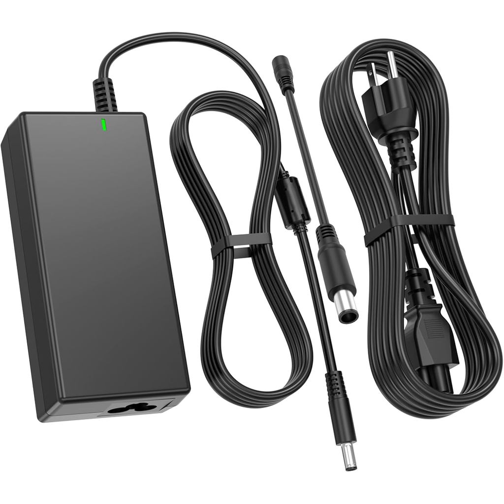 Bộ sạc Ac 65W cho bộ sạc máy tính xách tay Dell Tương thích với Bộ sạc Latitude Vostro Inspiron15 HA