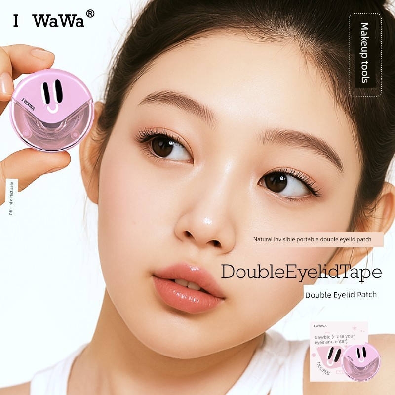 Iwawa Đôi Mắt Miếng Dán Eva Sagging Chống Thấm Nước Mồ Hôi Hỗ Trợ Mạnh Mòn Mắt Bọt Chuyên Dụng Nữ Vô