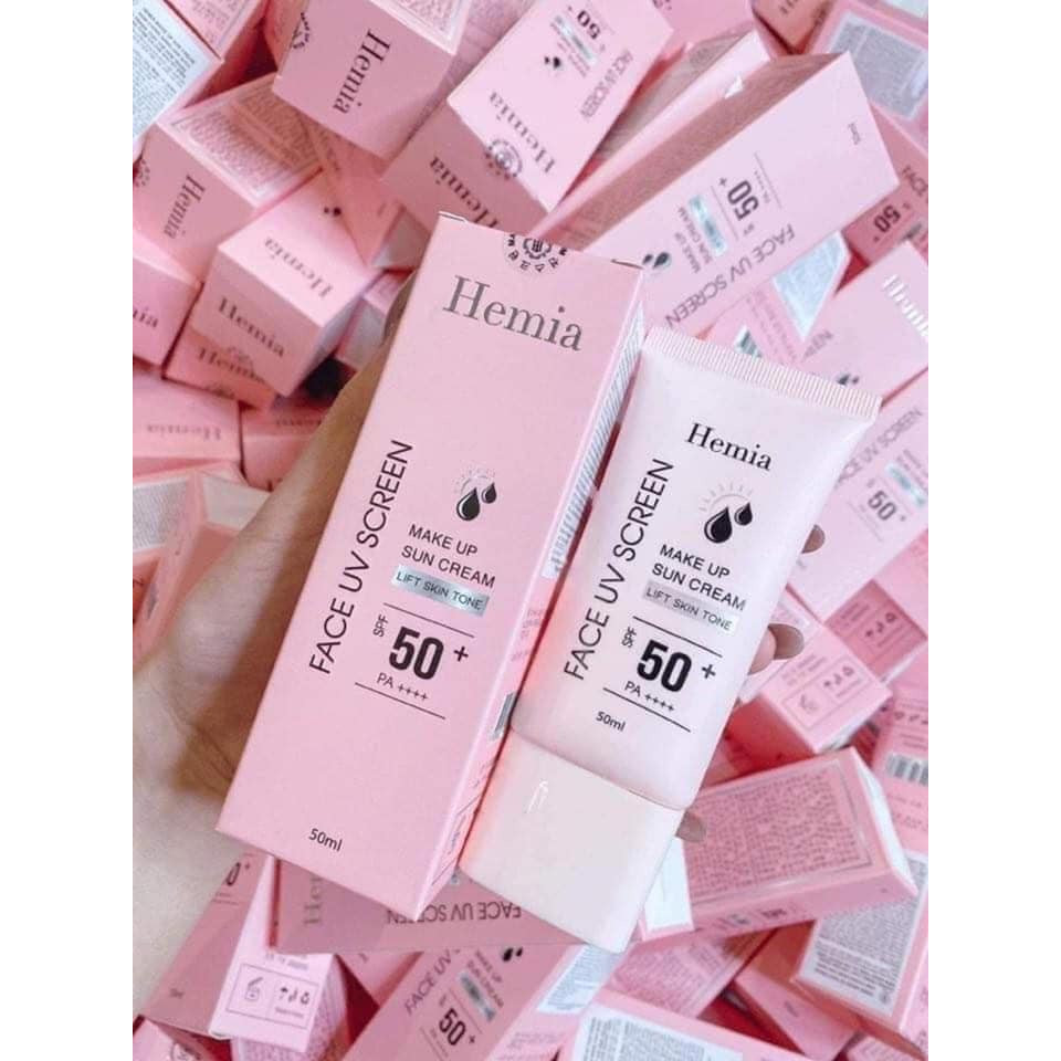 Kem chống nắng hemia hàn quốc, chống nắng nâng tone -003