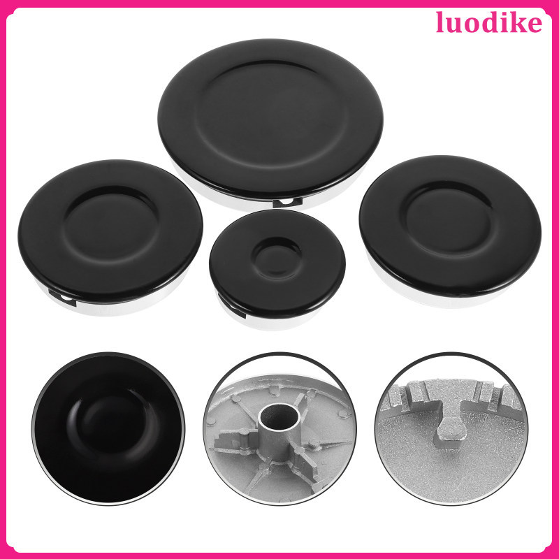 Miếng đệm đầu đốt Gas Vỏ bếp điện cho đầu đốt 10,00X10,00X3.50CM Đen luodike