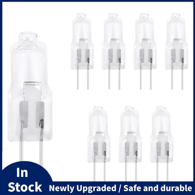 Bóng đèn Halogen 12V 20W Đèn trắng ấm Bi-Pin Base 8 chiếc