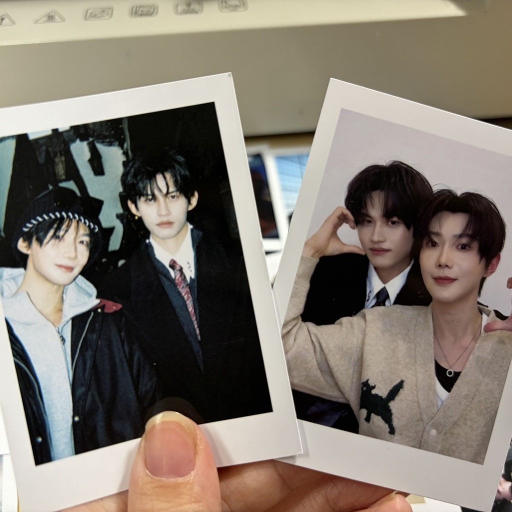 T Phim Thái Wu 'an Hao Yiran Cloud Flag CP Photo Card Tự In 1185cm Polaroid Style Card Cloud Yi Gala