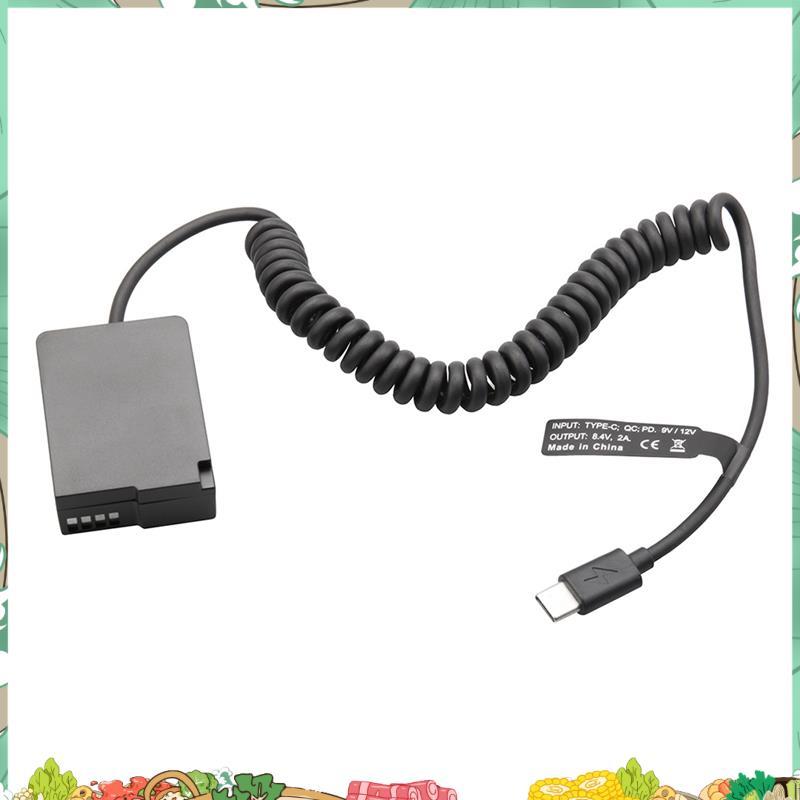 DMW-BLC12 Pin Giả DMW-DCC8 PD USB-C Khớp Nối Phụ Kiện Cho GX8 FZ1000 FZ300 FZ200 G6 G7 G80 G81 G85 G