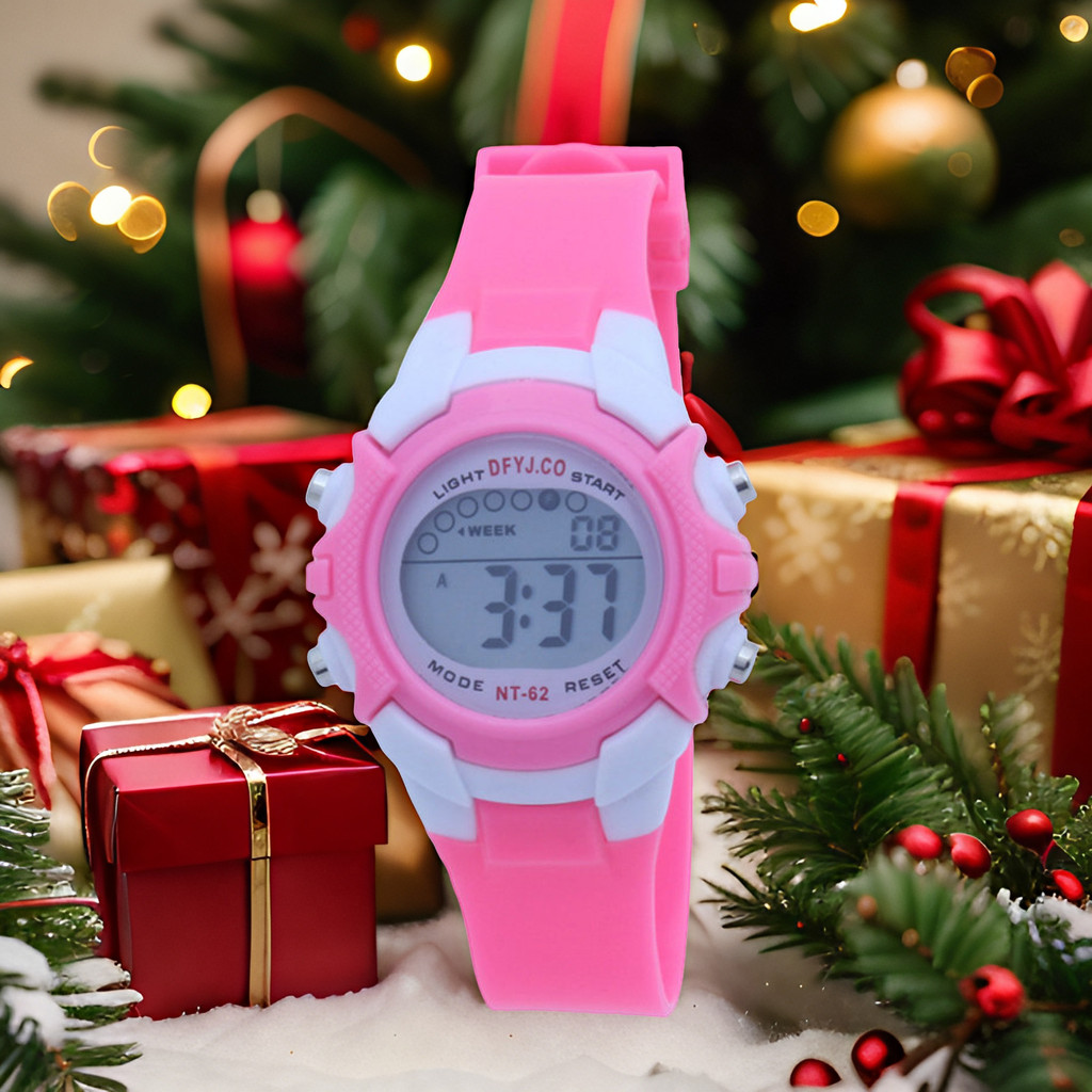 Electronic Watch Student Watch Multifunctional5-15Colorful children's electronic watch for boys and 