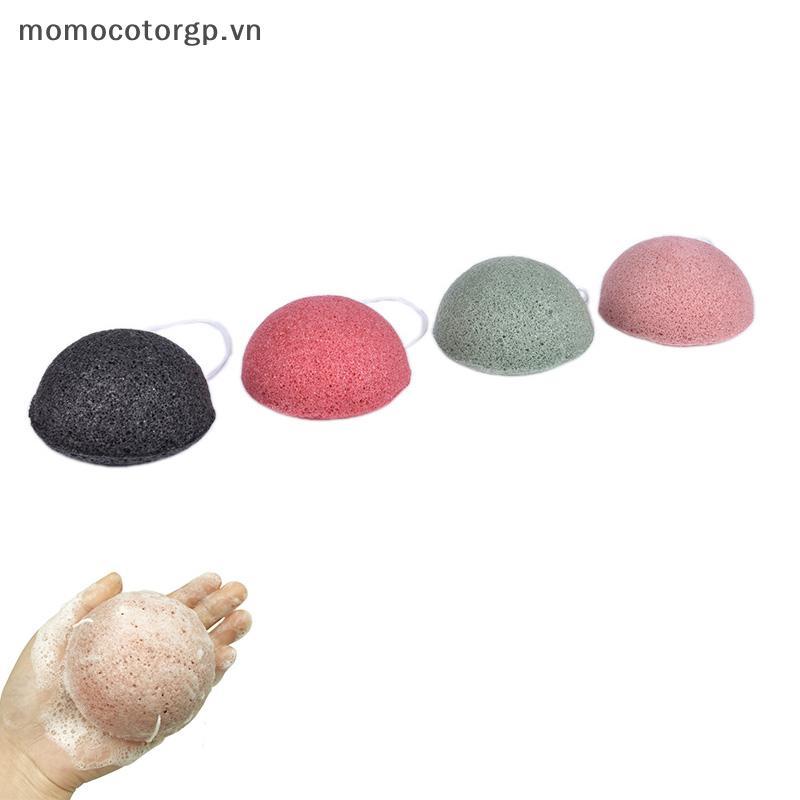 Null Konjac Bọt Biển Tự Nhiên Konjac Puff Rửa Mặt Làm Sạch Bọt Biển Trang Điểm Konjac Bọt Biển Không