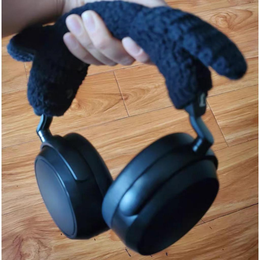 Tai Cừu Thích Hợp Cho Sony WH-1000XM4 XM5 3 Airpod max Bose Morikai Lớn Hấp Buns Ngang Beam Vỏ Bảo V