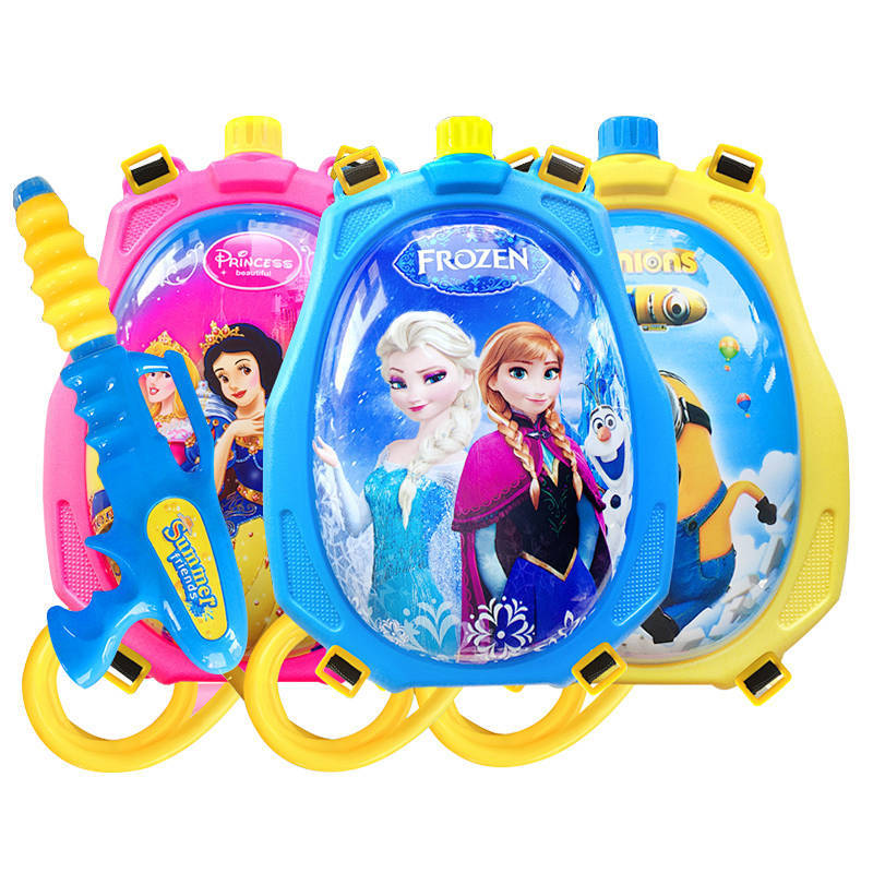 【Ready Stock】 Children's Backpack Water Gun Toy Water-Sprinkling Festival Water Gun Boys and Girls O