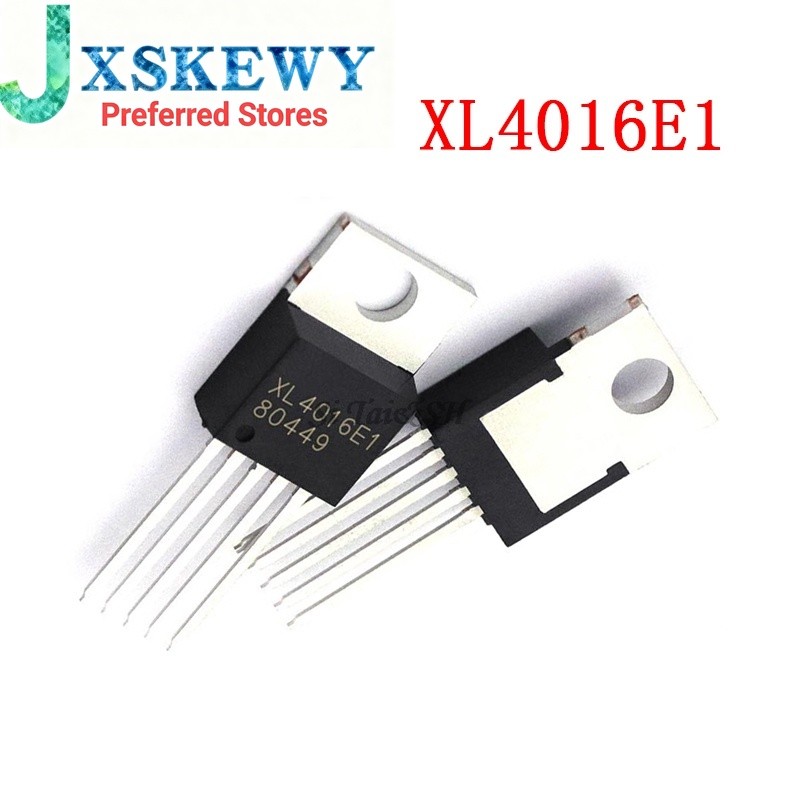 2 Cái / lốc XL4016E1 TO220-5 XL4016 TO220 4016E1 40V 8A chip bước xuống IC DC-DCIC