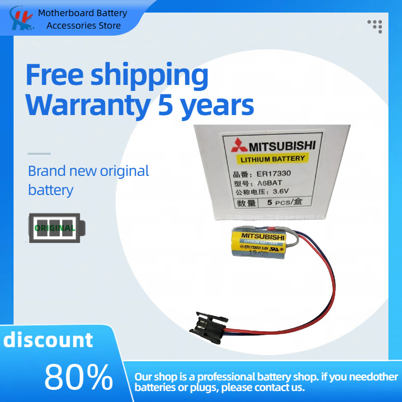 Bộ mã hóa ổ đĩa Mitsubishi ER17330V3.6V A6BAT MR-BAT 3.6V Pin lithium PLC