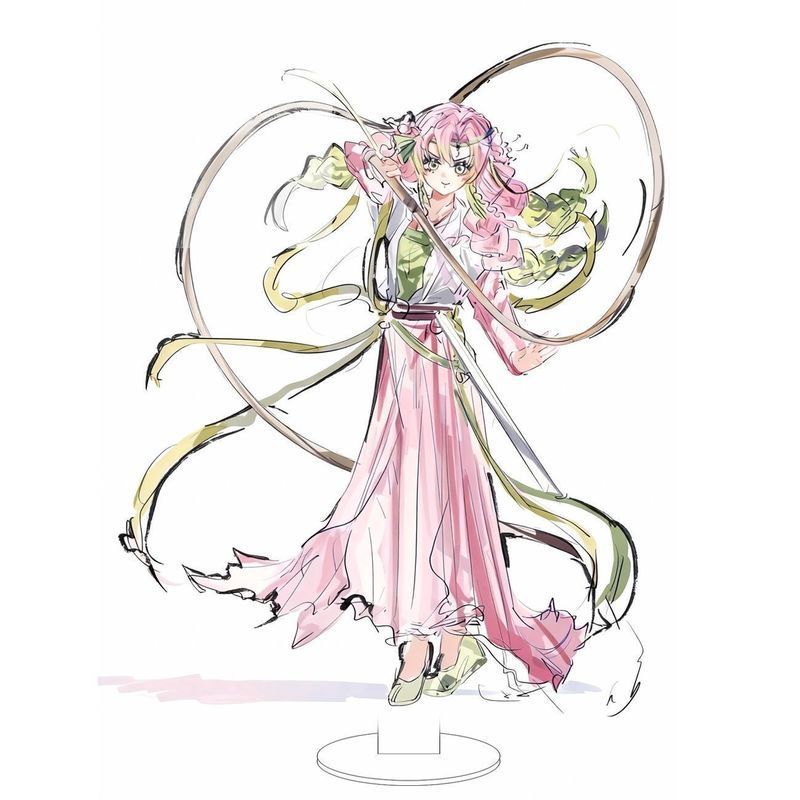 Demon Slayer / Mitsuri Kanroji / Luyện ngục tự chế Kyojuro Iguro Kobano Acrylic Đứng / kiuld