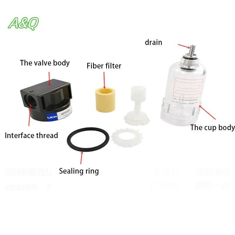 AQ Máy tách dầu động cơ mới Catch Can Reservoir Tank W / Breather Filter Baffled VN