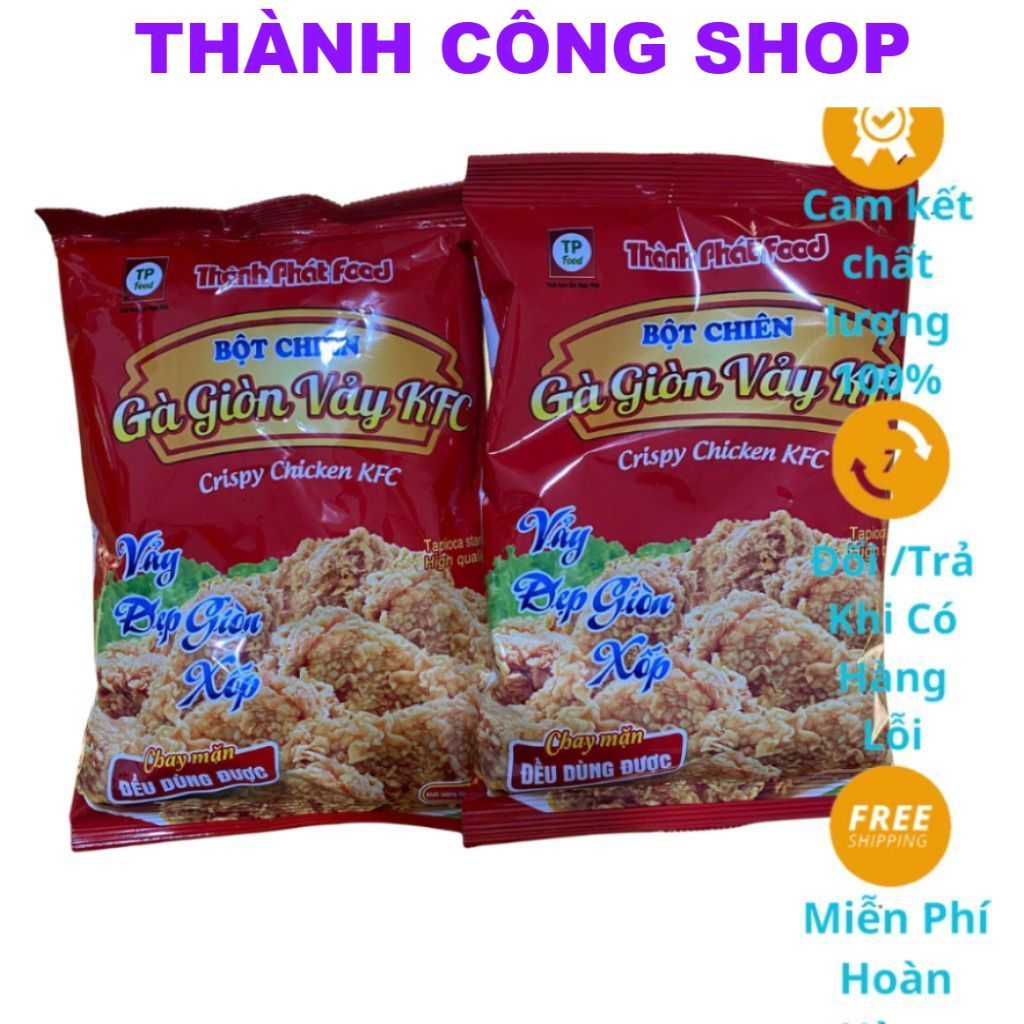 (SALE LỚN) Bột Chiên Gà Giòn Vảy KFC Gói 300G, bột chiên giòn , bột chiên KFC.