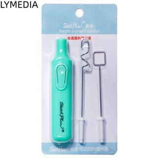 Máy trộn bột điện LYMEDIA, Máy khuấy sơn điện màu kẹo, Máy khuấy sơn đa năng ngay cả sơn nhanh Máy khuấy sắc tố nghệ thuật Lớp học