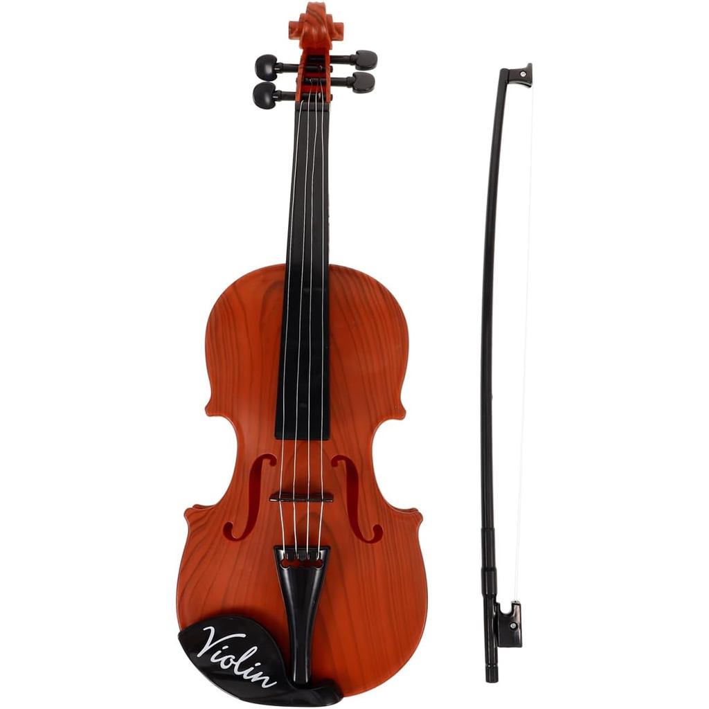 Toyvian 1 Bộ Dây Mô Phỏng Đàn Violin Tập Đi Violin Giáo Dục Trẻ Em Violin Đồ Chơi Violin Tượng Đàn V