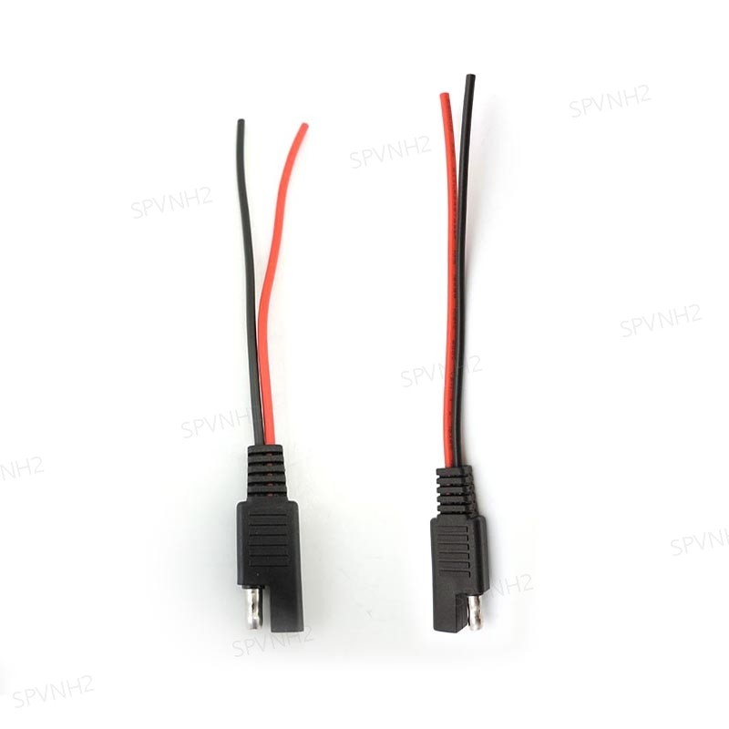 Cáp NốiNguồn 18AWG 10CM cho Ô Tô và Pin Năng Lượng Mặt Trời -Compatibles với SAE J1772