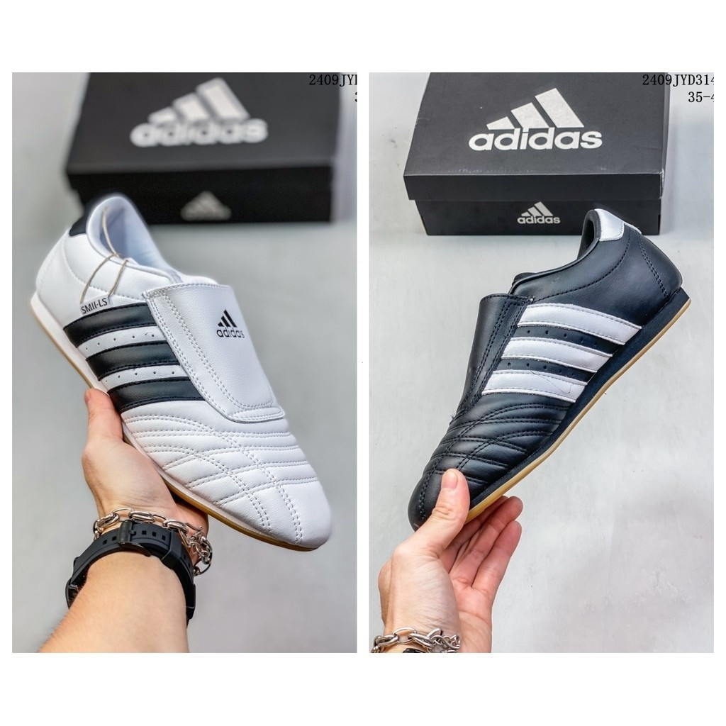 Size: 36-45 Taekwondo Túi chống trượt và chống mài mòn 2 màu có giày tập cắt thấp Số: jq4775 8soq