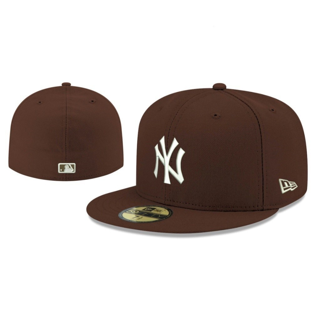 MLB Full Cap 59FIFTY New York Yankees, mũ thể thao thêu, phù hợp nam nữ