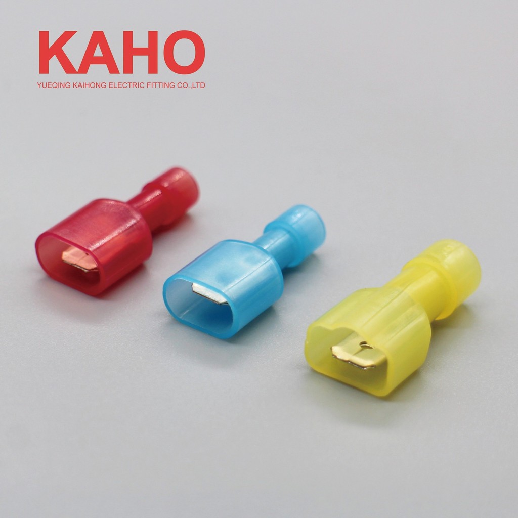 6.3 Lắp Lò Xo FDFN2-250 Nylon Cách Nhiệt Hoàn Toàn Thiết Bị Đầu Cuối Nam Nữ Mông Chèn Chèn Lắp Báo C